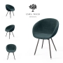 Krzesło KR-501 Ruby Kolory Tkanina City 75 Design Italia 2025-2030